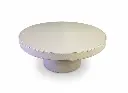 [XSH-2508-06-GM] Plateau rond similicuir 35.5_35.5_17  - .webp