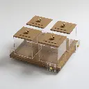 [XSH-2508-12] Ensemble Bonboniere acrylique x4 support simi  .webp