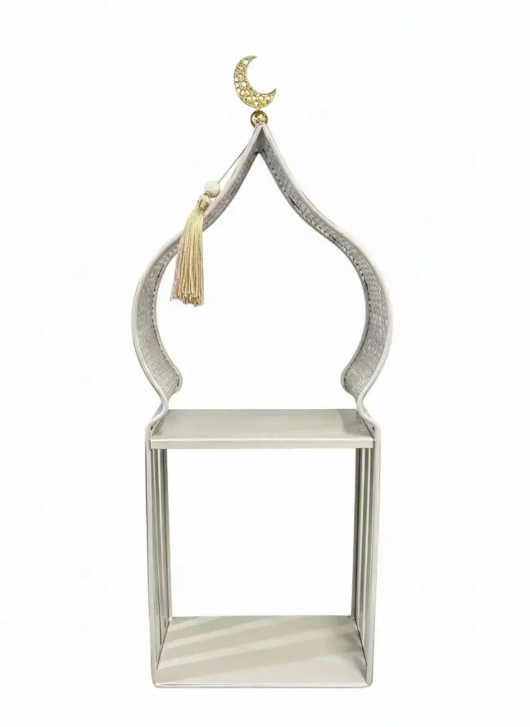 [25621-2_khaki-GM] Support apperitif minaret khaki 19_10_51cm - Nadya.webp