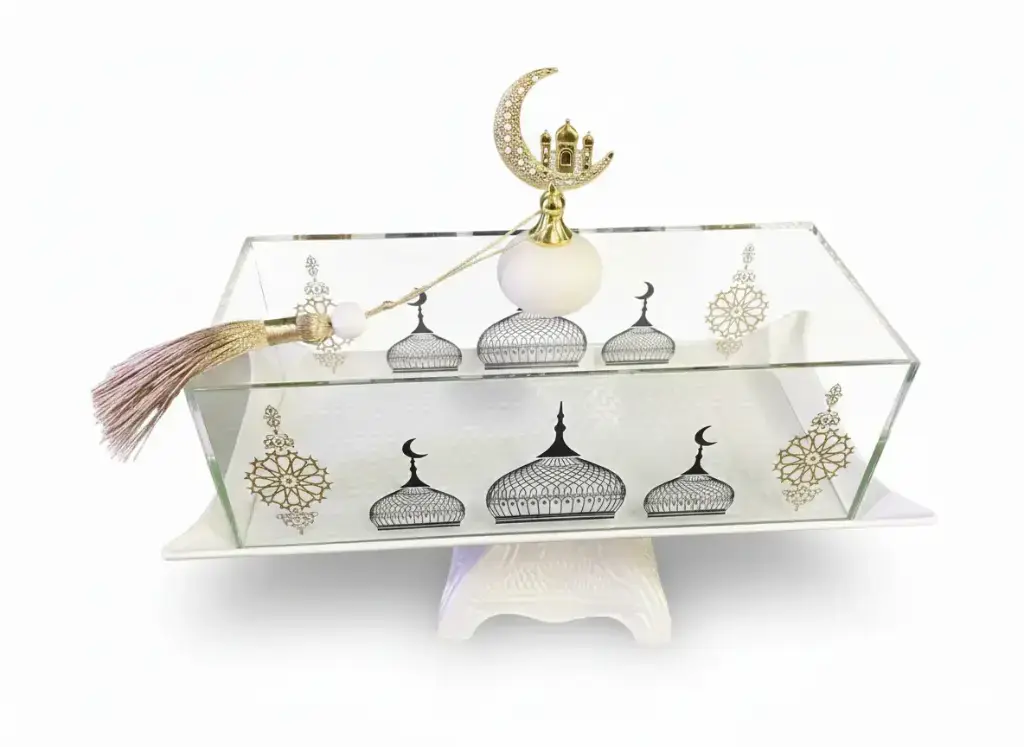 [24855-2] Support apperitif sur pied  cloche orientale 27_13_23.5cm - Assia.webp