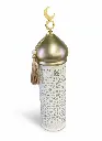 [25789-2] Minaret ajouré led dome or 10_10_35cm - Amina.webp