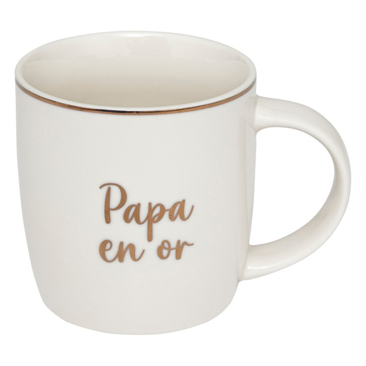 Mug m papa en or 34cl