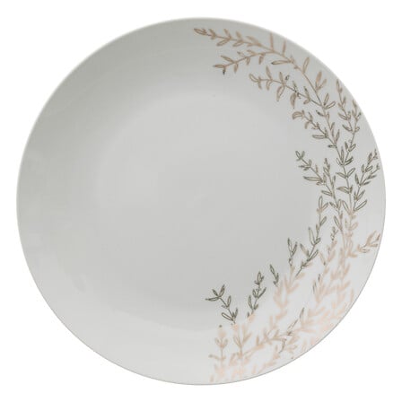 Assiette plate bois de rose d27