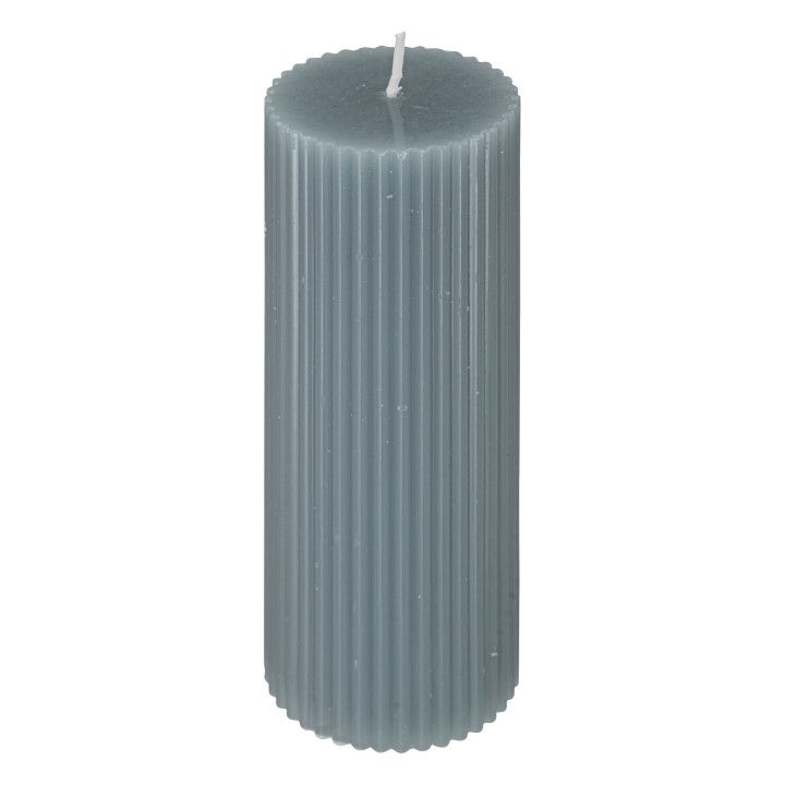 Bougie  rond demi orage 5x14cm