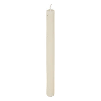 Bougie baton demi ivoire h26