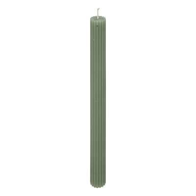 Bougie baton demi verte h26