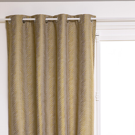 Rideau occultantultant jacquard dana ocrre 140x260