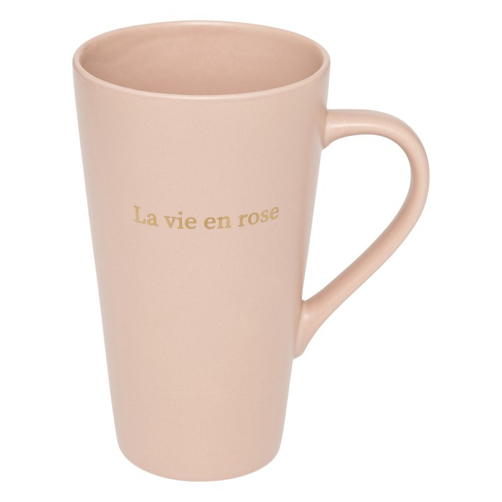 Mug "Belle journée" rose 50cl  