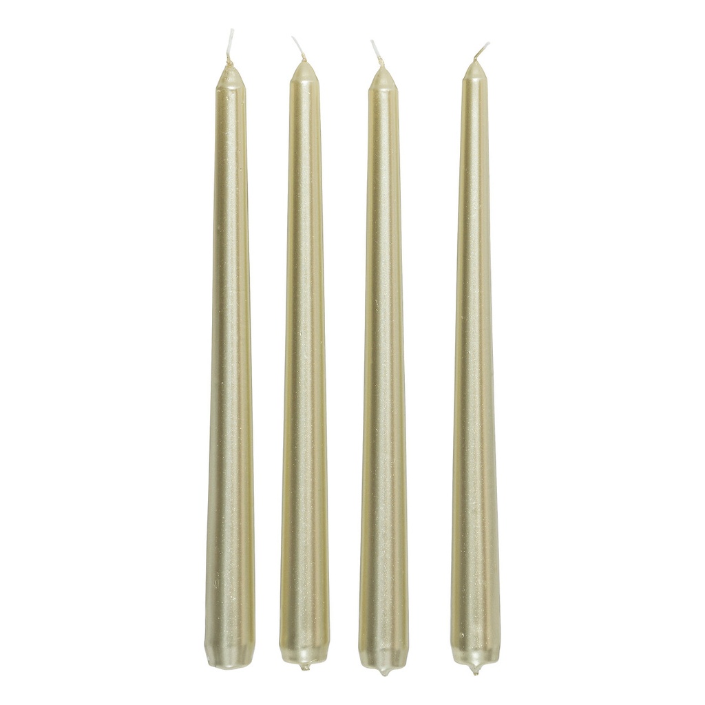 Bougie btn x4 satin or 192g
