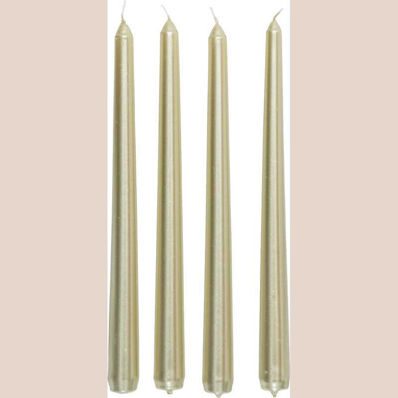 Bougie btn x4 satin or 192g