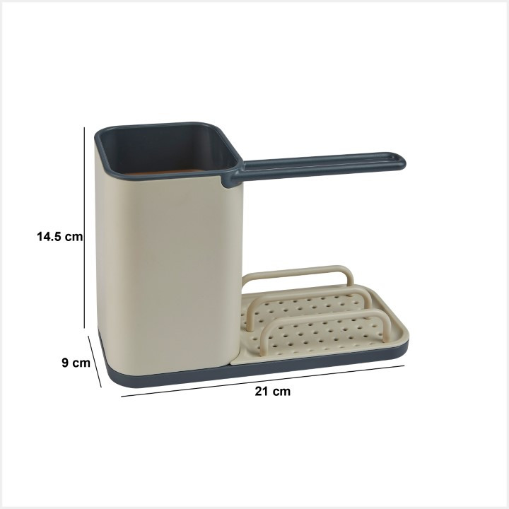 Organiseur évier 4 en 1 argile neo