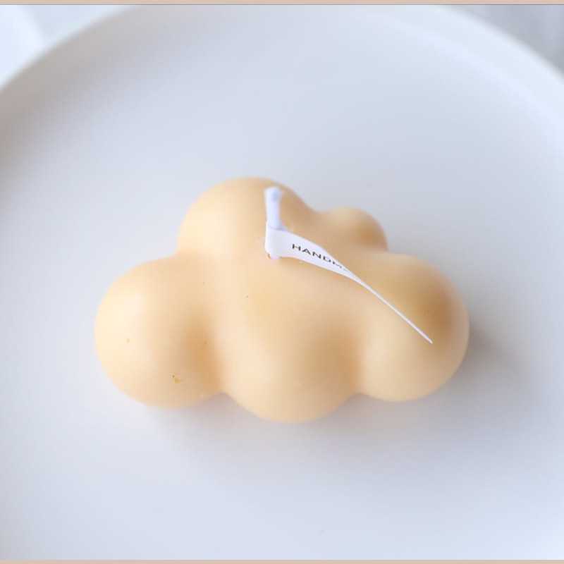 Bougie nuage -peach