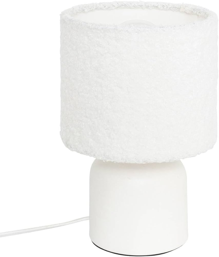 Lampe cyld bona bouclet blanc h22