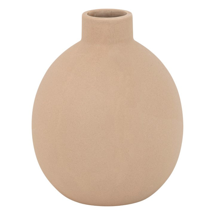 Vase cémarique rily beige - h18