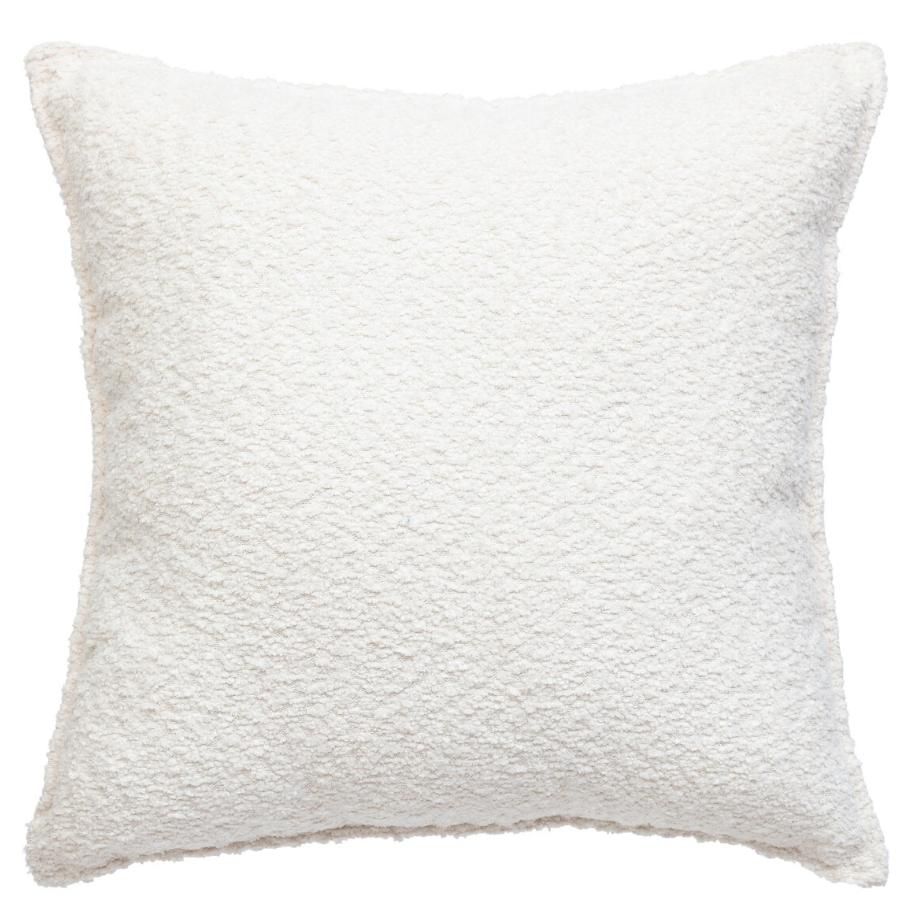 Coussin blanc soana 45x45