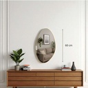 Miroir plast orga roman 60x40