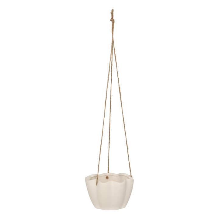 Cachepot suspendu céramique wild h10.5