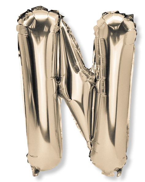  ballon metal or 36cm lettre n