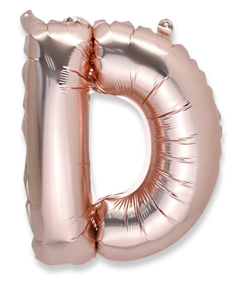 ballon rose gold 36cm lettre d