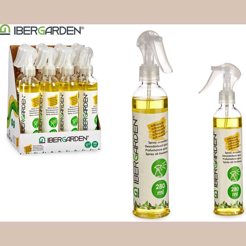 Desodorisant spray citronnelle 280ml