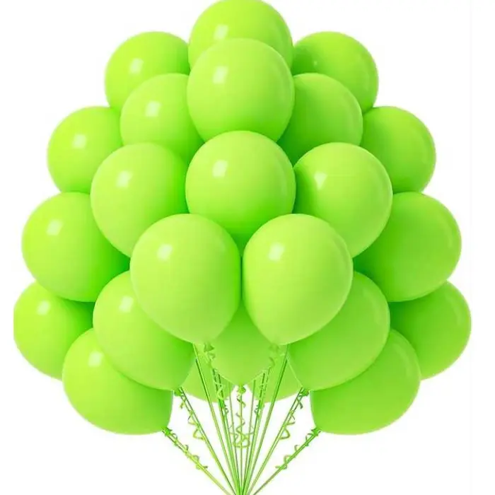 Ballons unis x30 anis