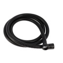 Flexible de douche acier inoxidable 150 cm - noir mat