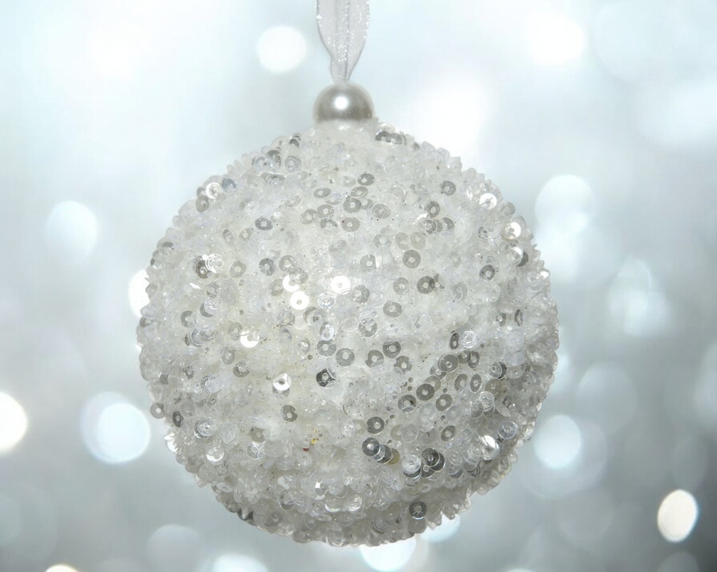 Boule mousse sequins 