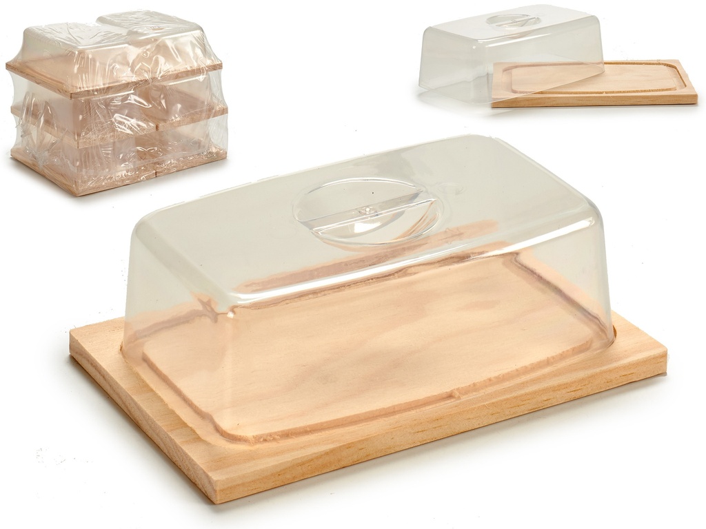 Cloche a fromage rectcivelleire 18x12x6