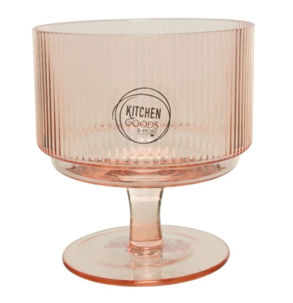 Coupe a glace relief fait main