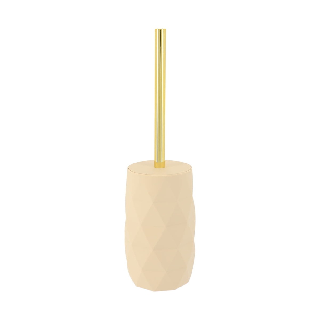Brosse wc abs + rubber - beige