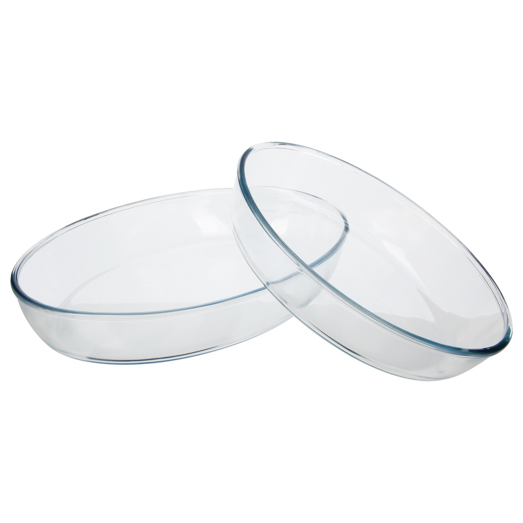 Plat oval verr x2