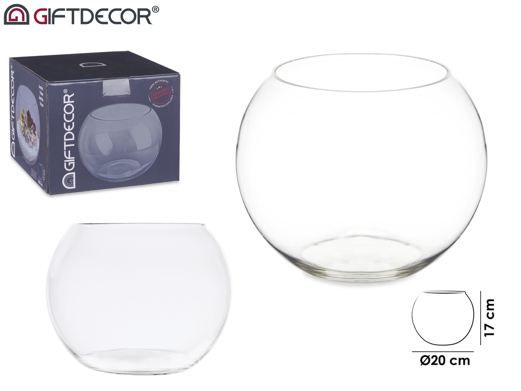 Bocal a poisson grand diam  20cm