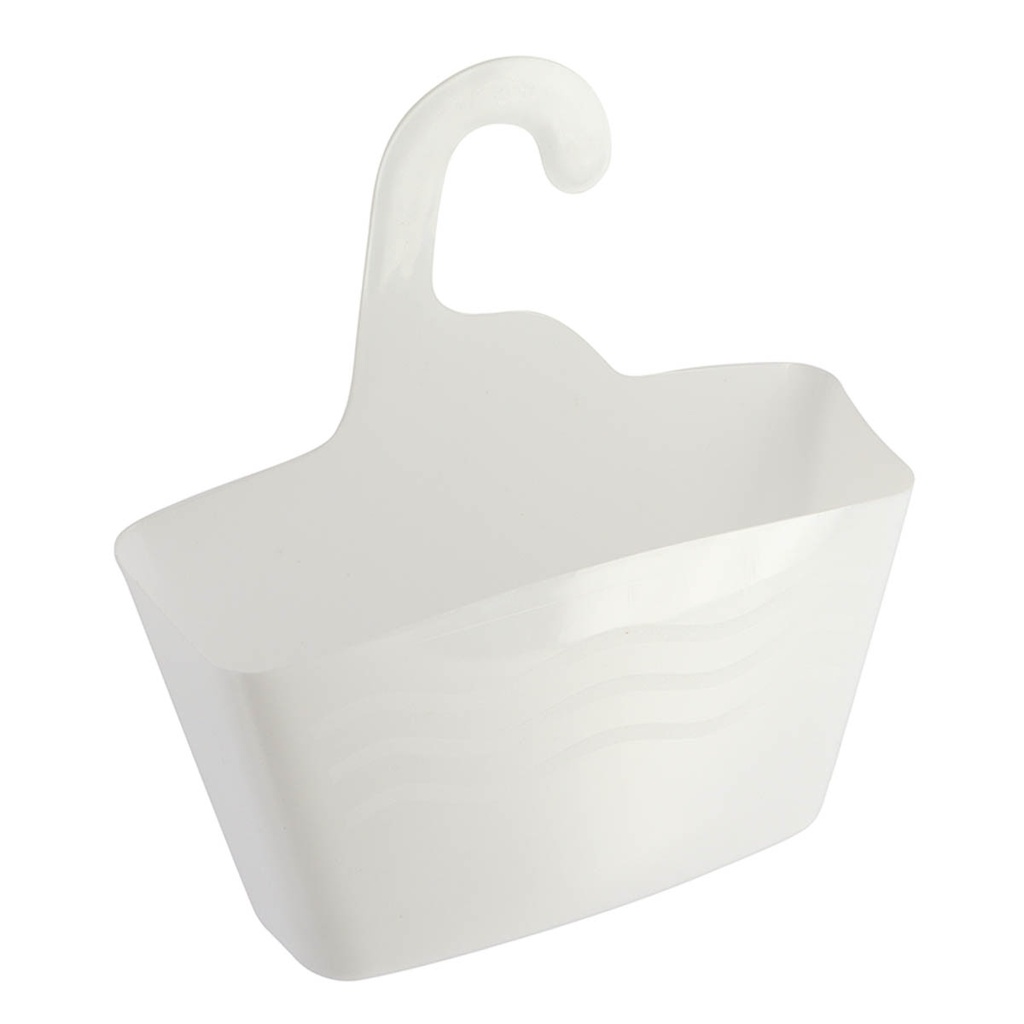 Serviteur de douche pp avec cintre - blanc