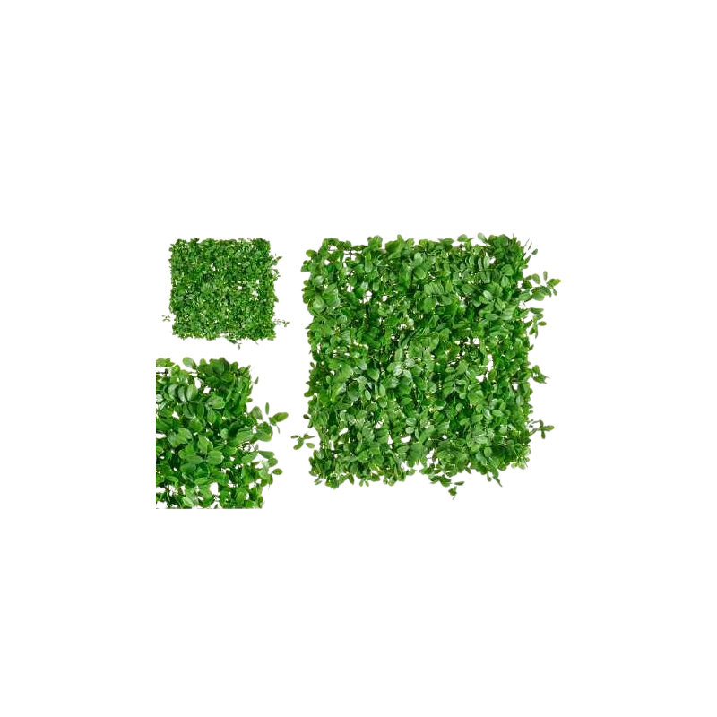 Jardin vertical 50x50cm feuille fonce