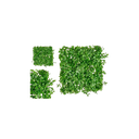 Jardin vertical 50x50cm feuille fonce