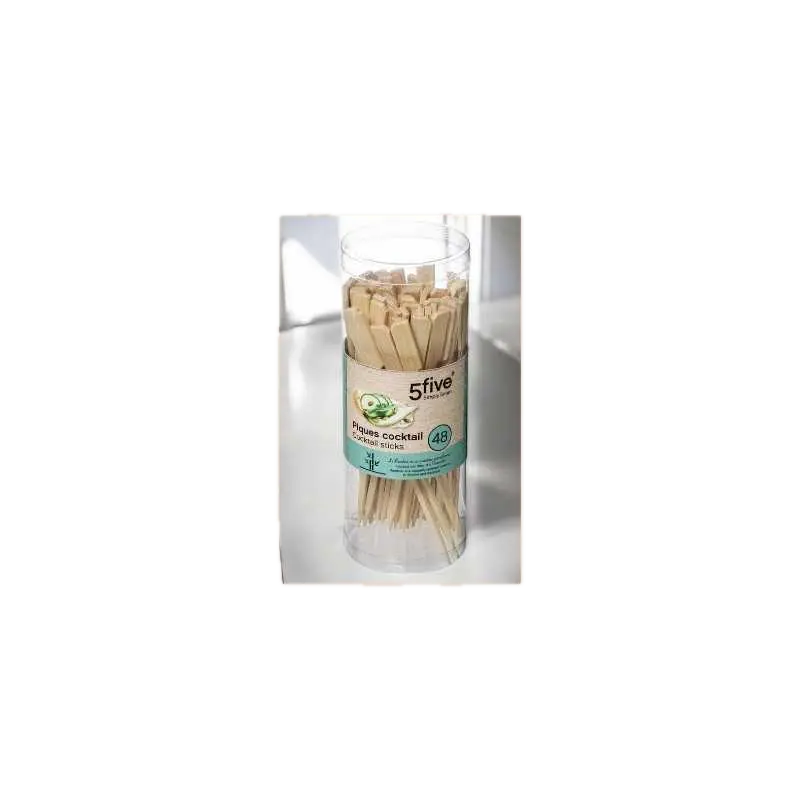 Piques cocktail bam x48 beige