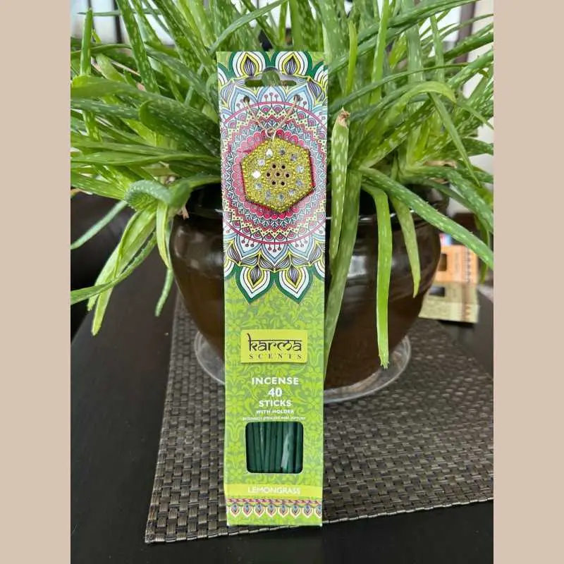 Set 40 batons encens karma -lemon 