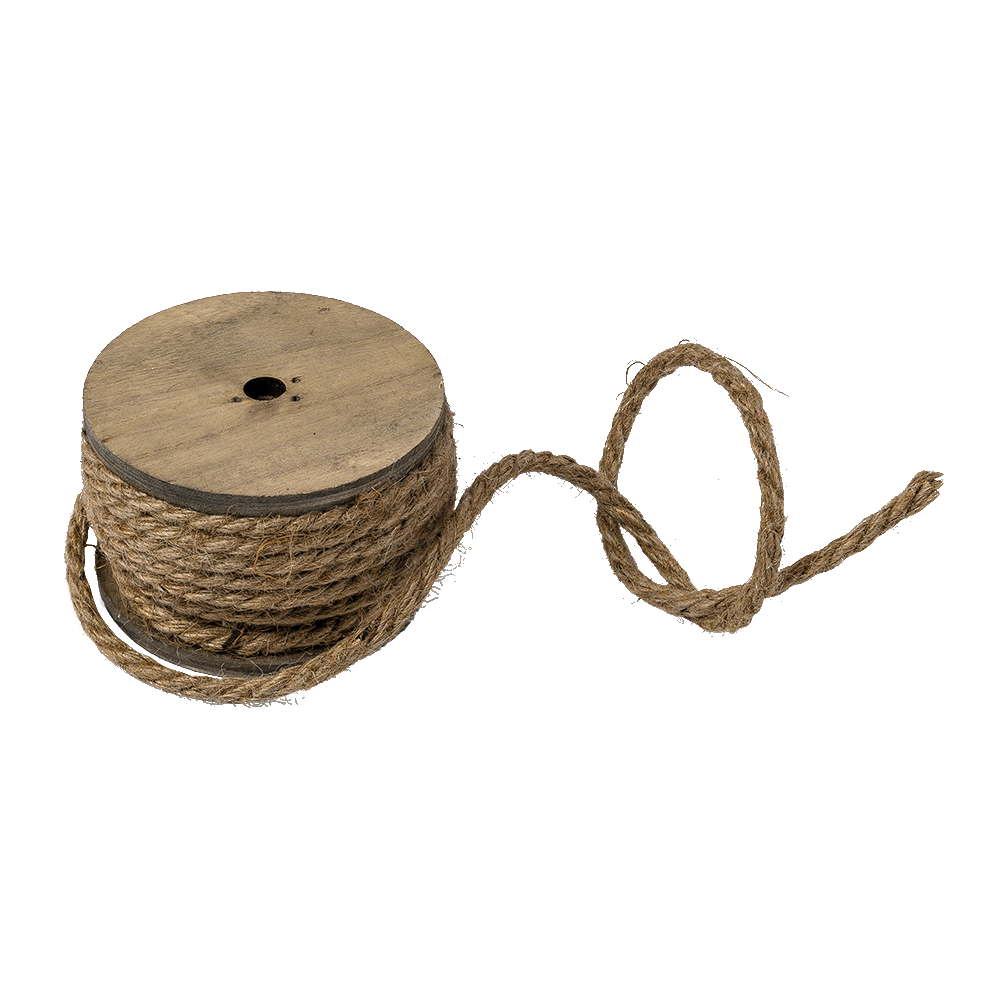 Cordelette ficelle 0,7cmx10m sur bo