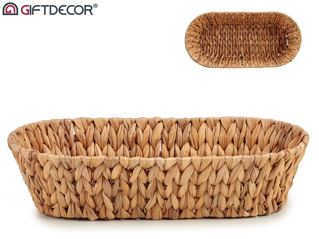  corbeille ovale en paille