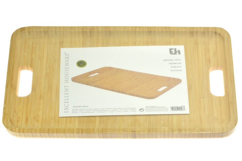 Plateau bambou 43x28x1.8cm