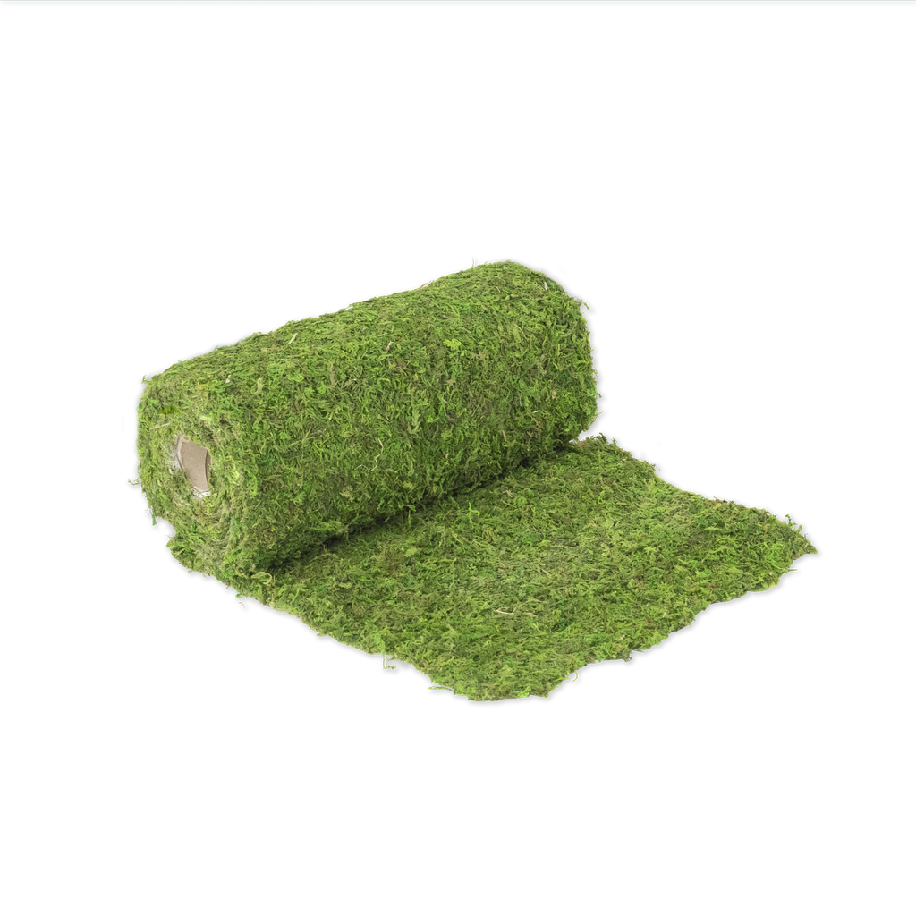 Chemin de table  végétal en mousse naturelle 30cmx2m