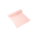 Chemin de table gaze de coton rose 30cmx3m
