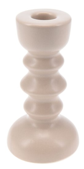Bougeoir taupe 