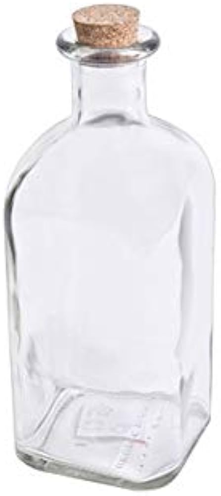 Bouteille en verre 1000ml bouchon liege