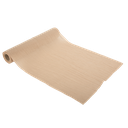 Chemin de table mousseline noisette 28cmx5m