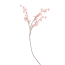 Branche de fleurs de magnolia rose poudre 1.30m