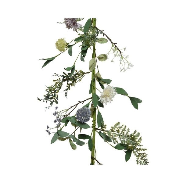 Guirlande fleurs polyester