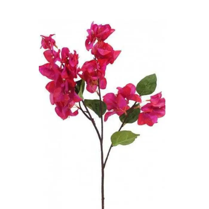 Bougainvillier branche polyester rose