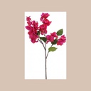 Bougainvillier branche polyester rose