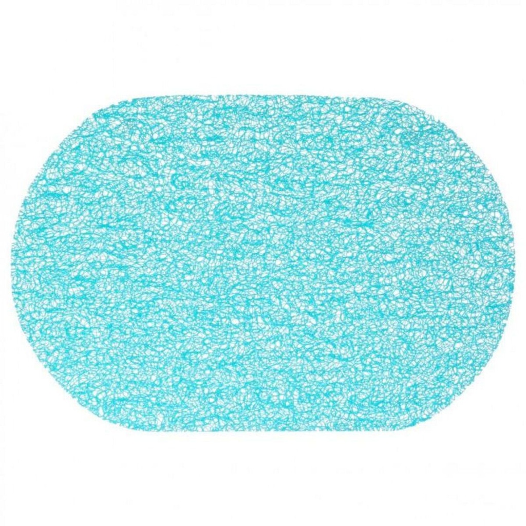 Set table oval spaghet turquoi